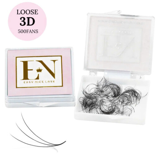 3d loose promade fan lashes