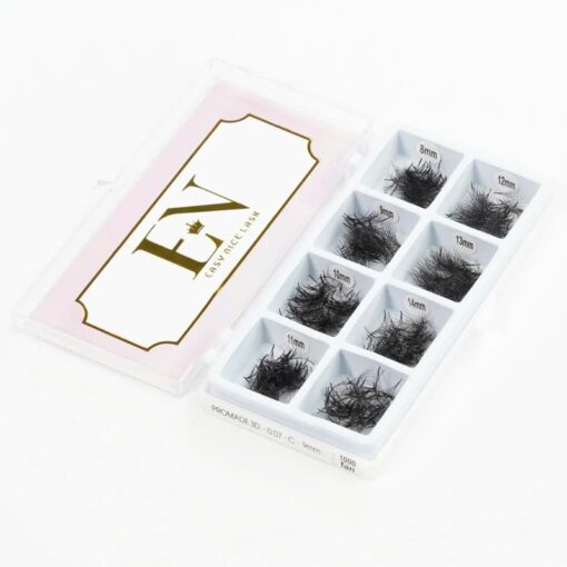3d premade fan lashes