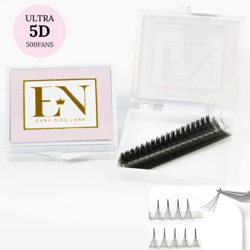 5d pre made fans lashes
