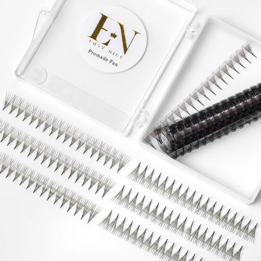 6d promade strip lash fans