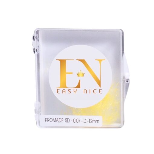 colored promade fans yellow fans easy nice lashes