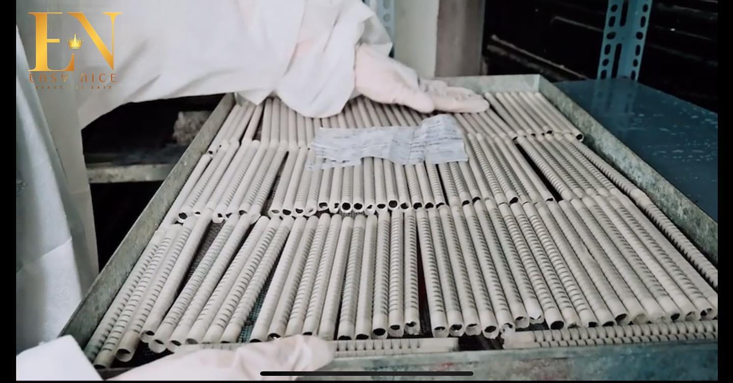 our factory and production lashes