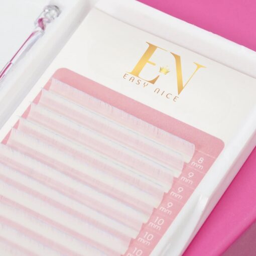 colored ice blue lash tray color lashes