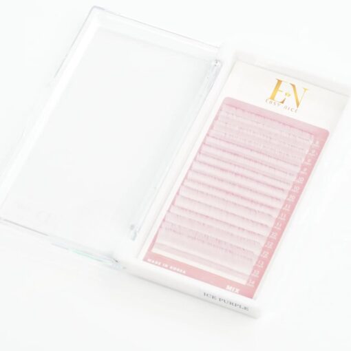 colored ice purple lash tray color lashes