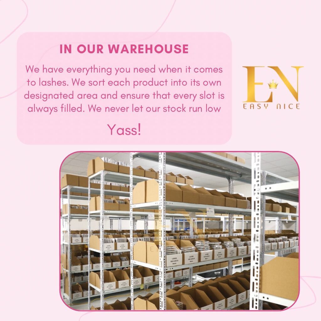 packaging promade fans easy nice lashes