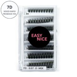 7d mix eyelash rapid fans