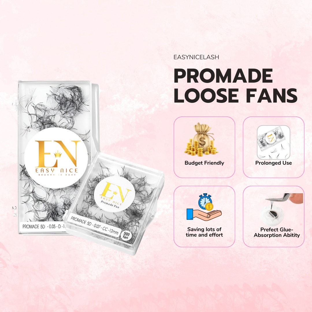 benefits of using premade fans from easy nice lash vietnam