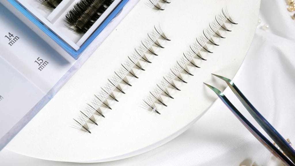 spike wispy premade fans easynice lashes vietnam