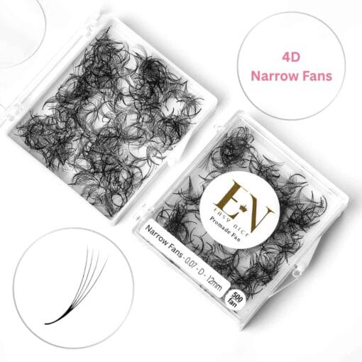 4d narrow lash fans bulk