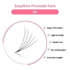 wholesale 5d premade lash fans