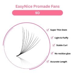 wholesale 9d premade lash fans