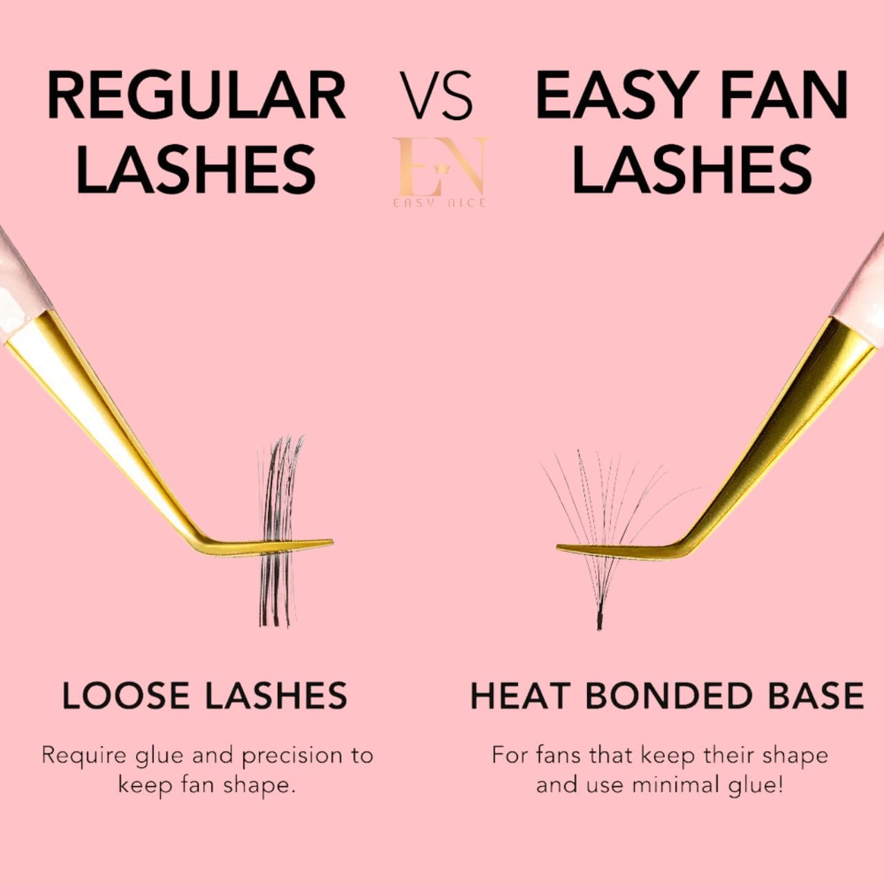 easy fan vs regular lashes