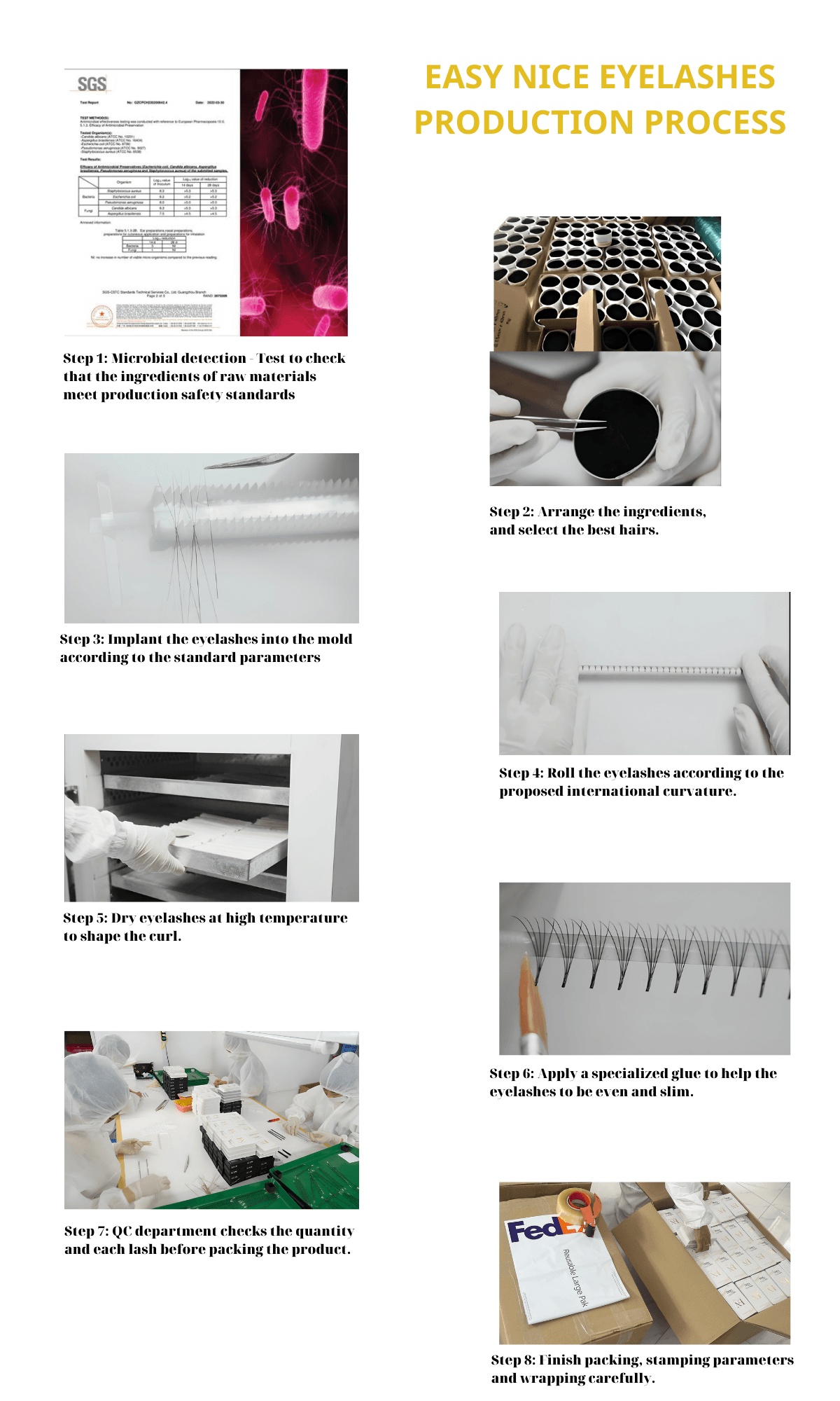 easynice factory production process