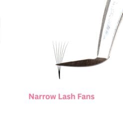 narrow premade lash fans