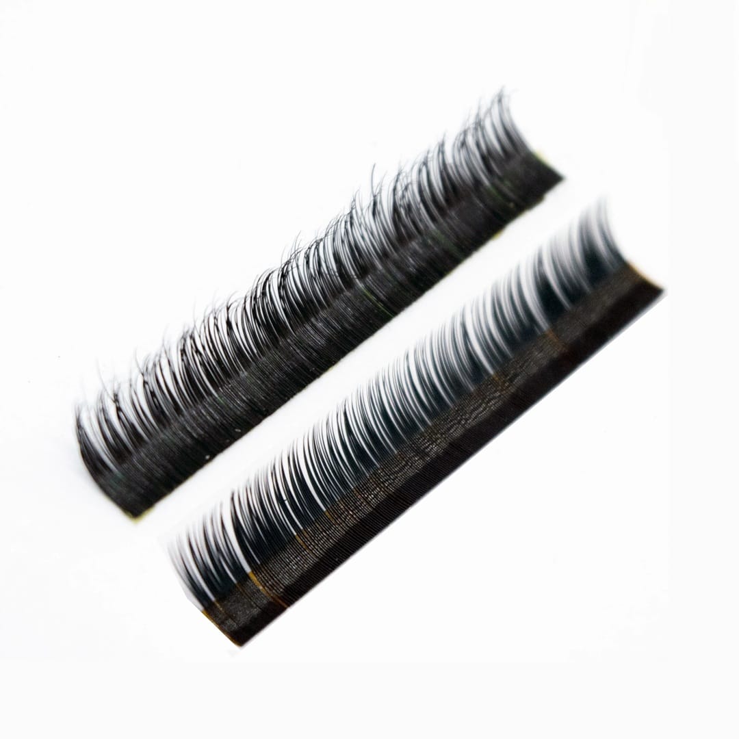 Synthetic PBT fiber lash strip