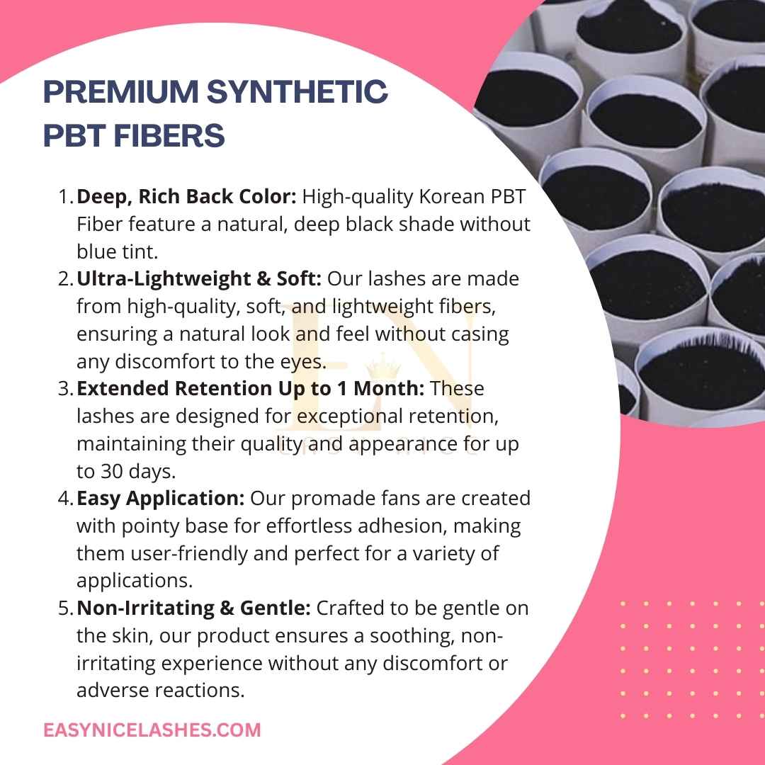 Synthetic PBT Fiber Pros