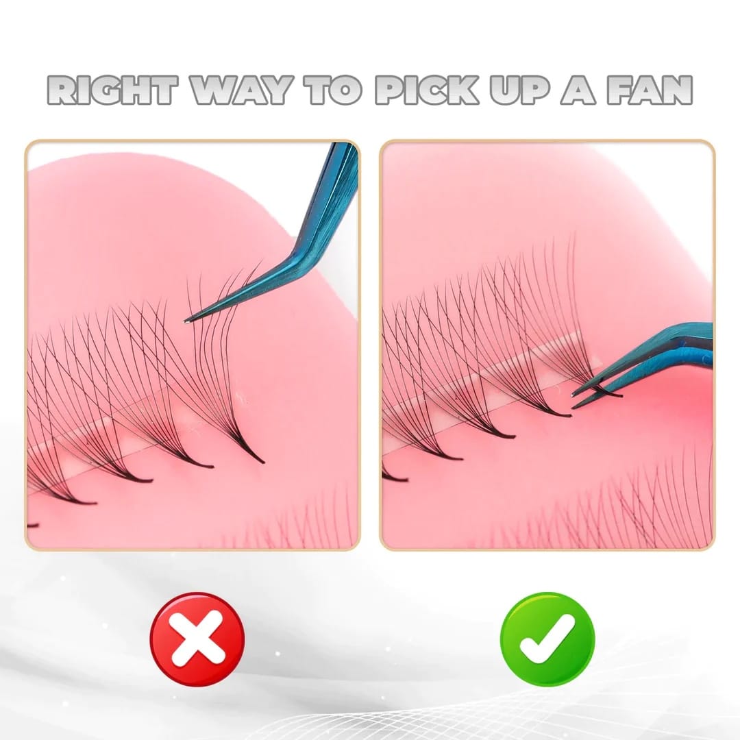 using premade fans line