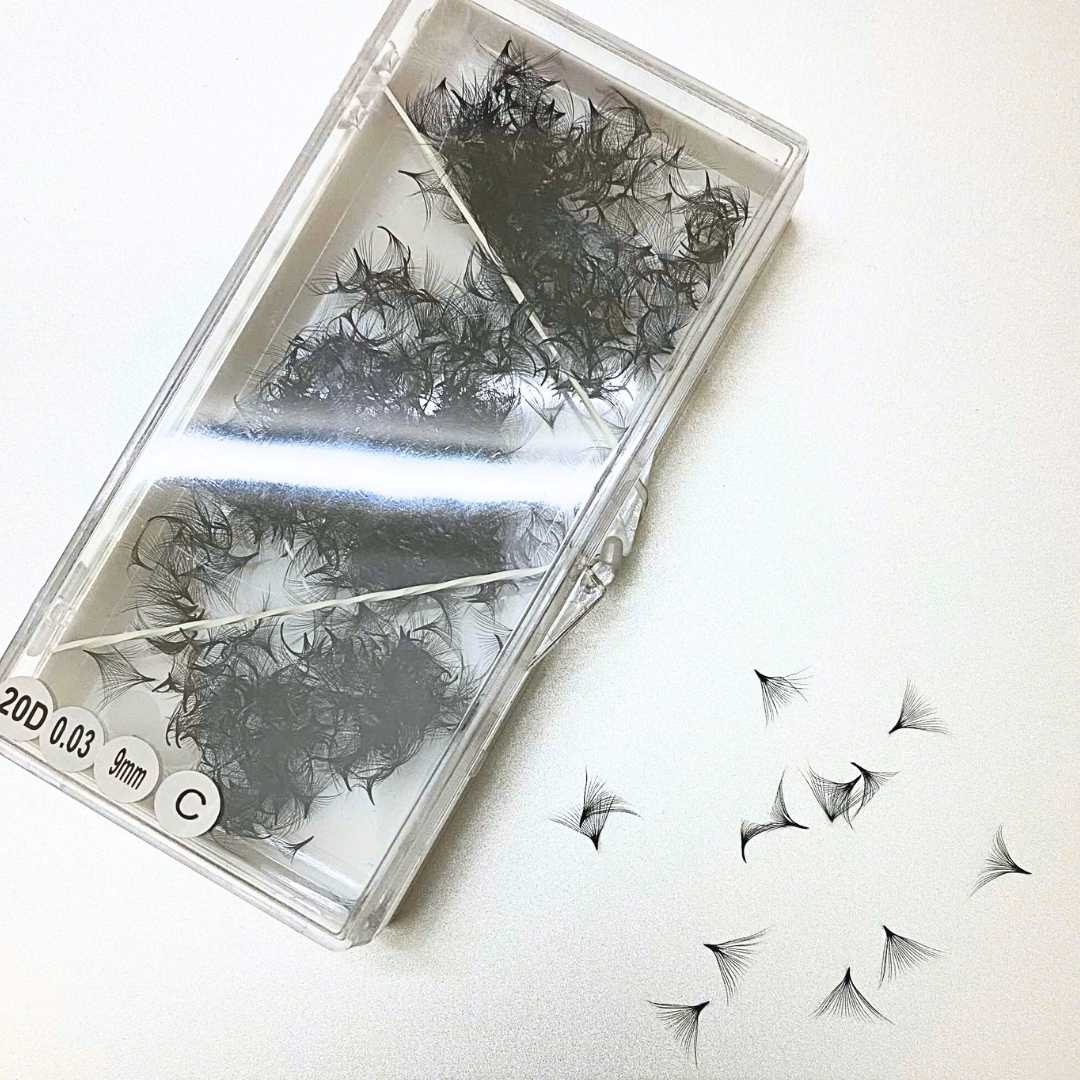 wholesale 20d premade lash fans