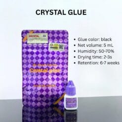 crystal lash glue for eyelash extensions