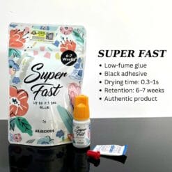 super fast lash glue
