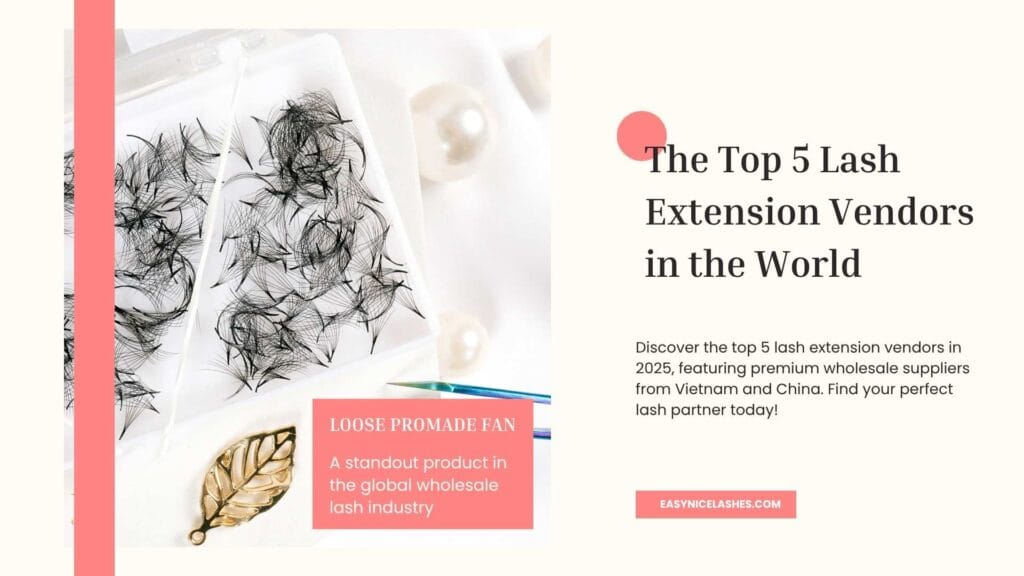 top 5 lash extension vendors world