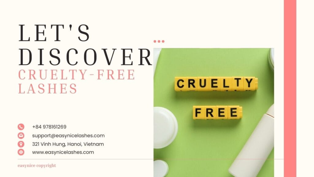 cruelty-free lashes by easynice