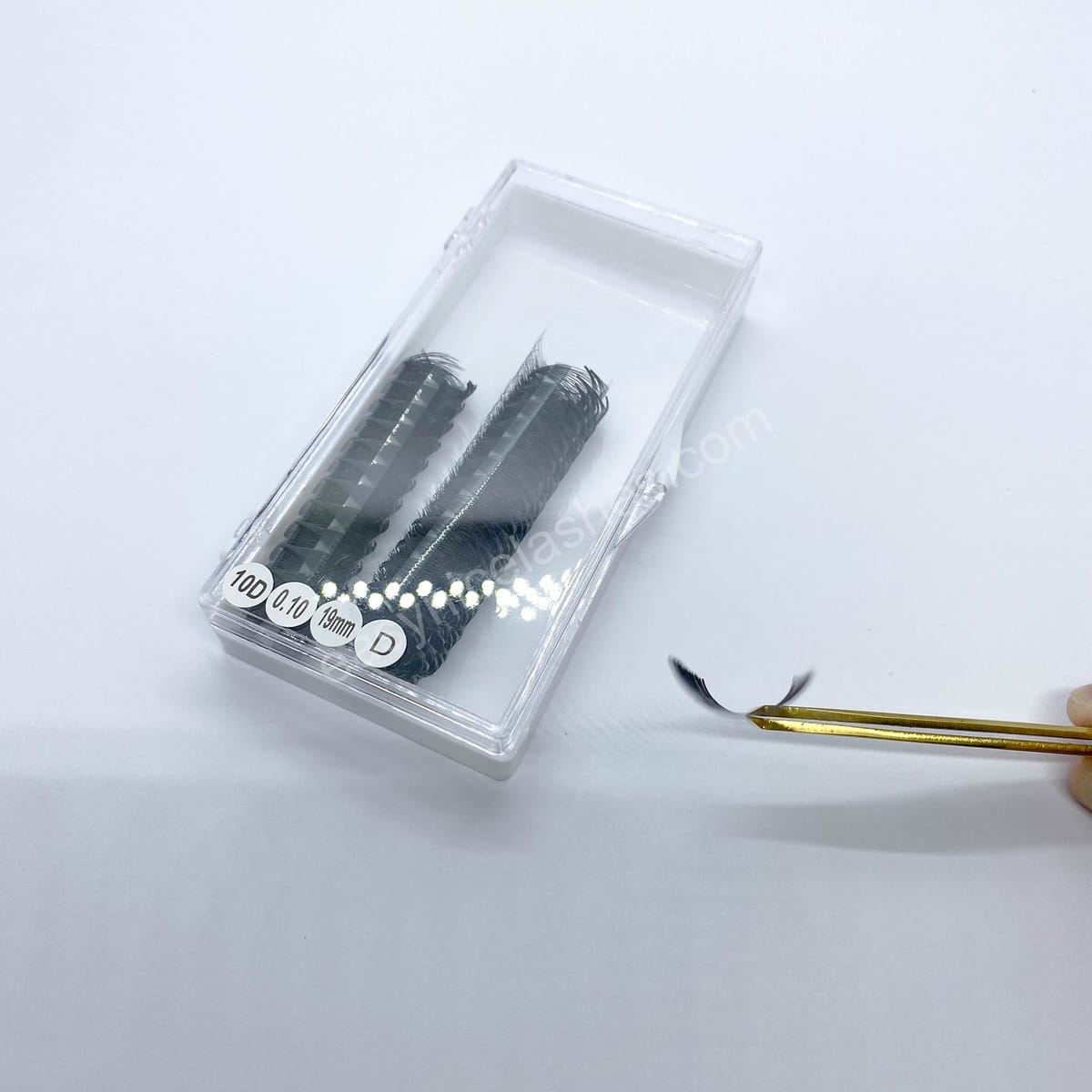 promade fan on glue strips