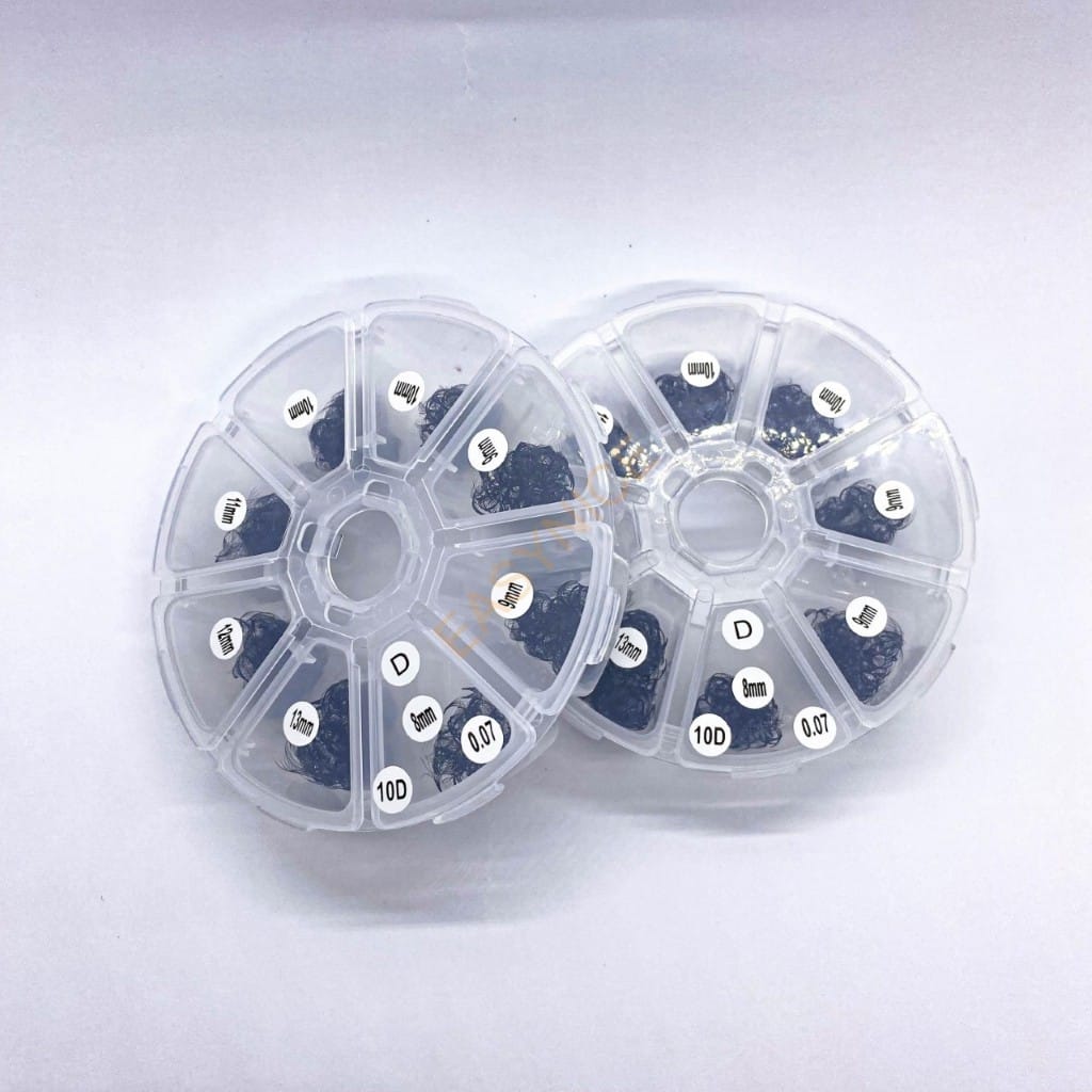 mixed promade lash fans