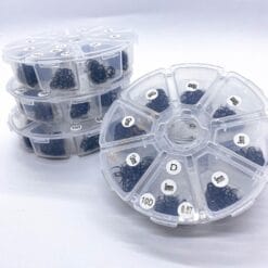 mixed promade lash fans