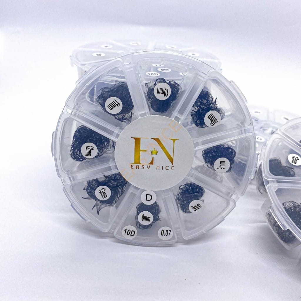 mixed promade lash fans