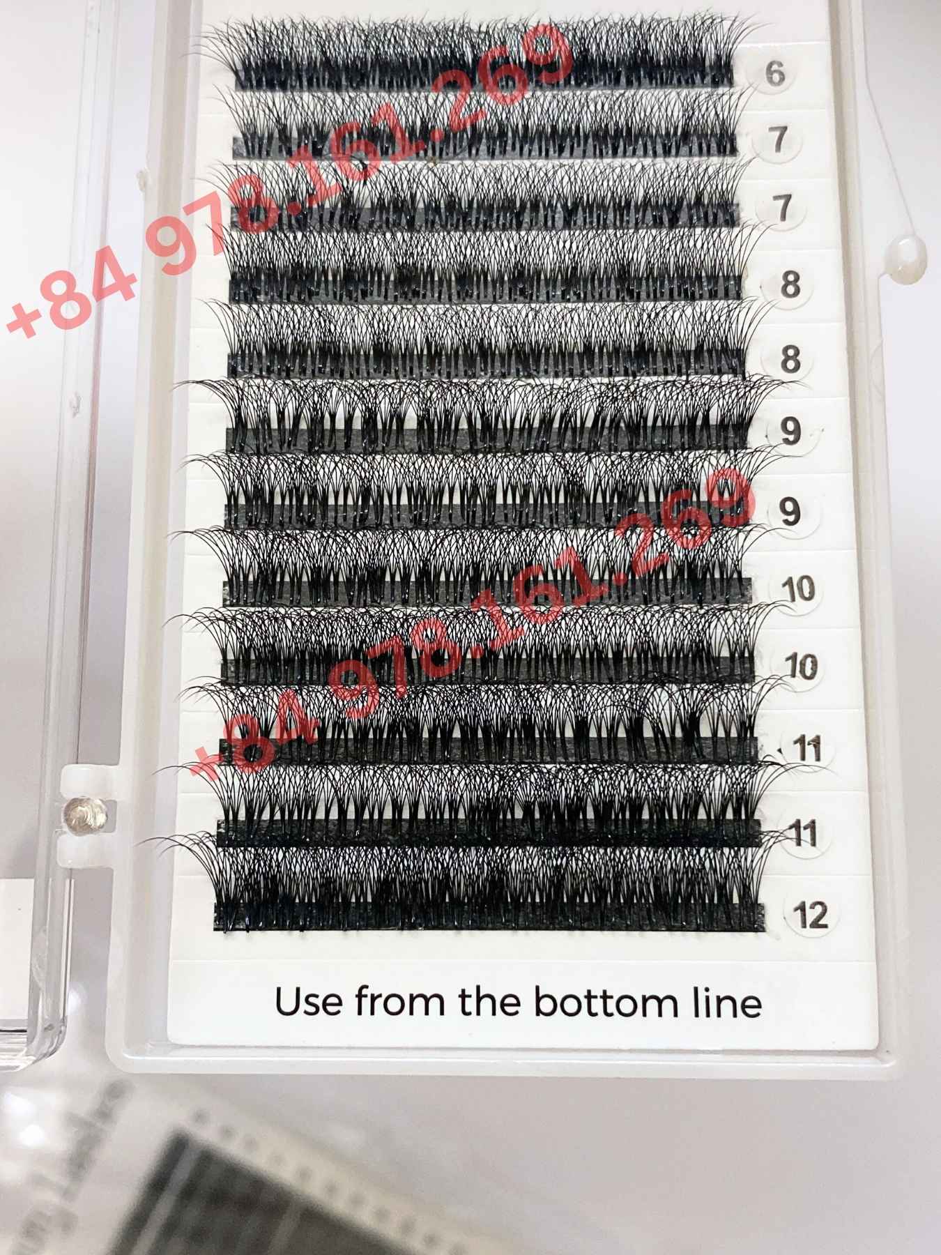 zero time promade lash fans