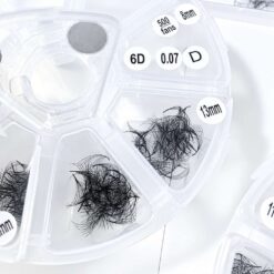 mixed-length loose promade fans
