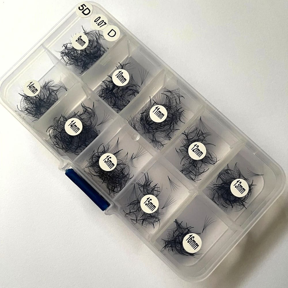 mix promade lash fans