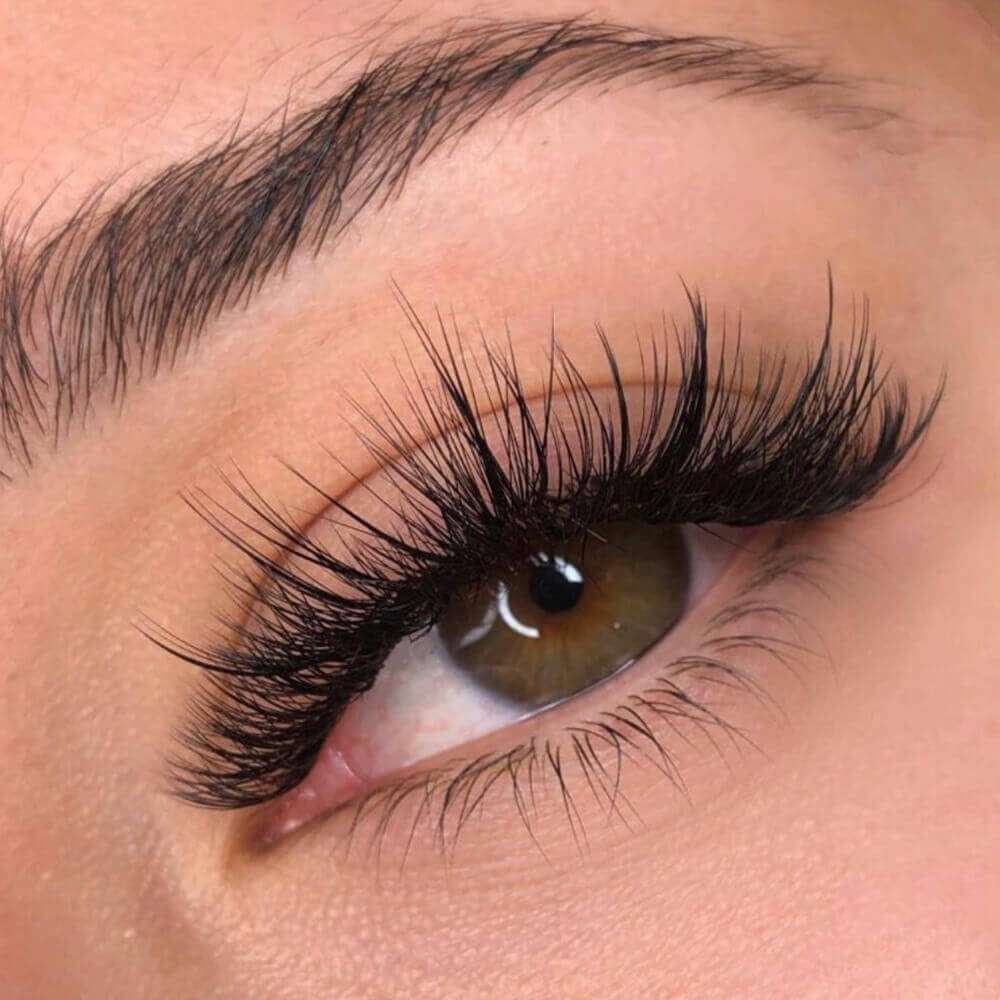 wispy lash extensions