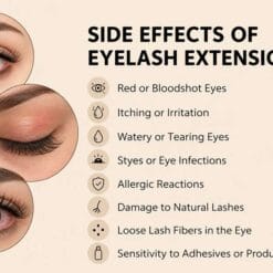 side effects of eyelash extensions