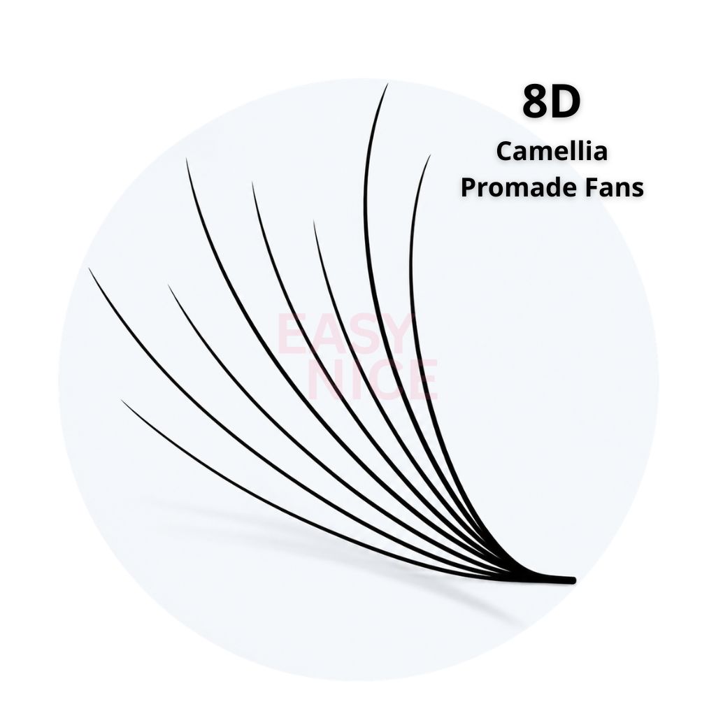 8d camellia premade volume lashes