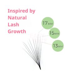 inspired by natural lash growth
