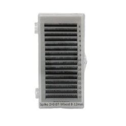 spikes lash tray 16 lines